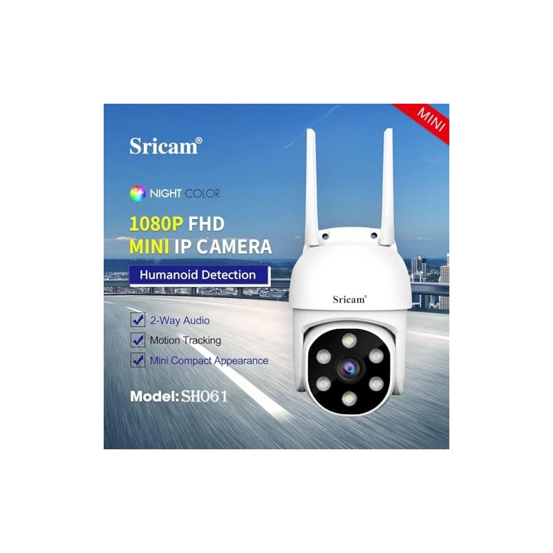 Cmara de Seguridad Hd 1080P,Cmara de Seguridad Wifi Exter