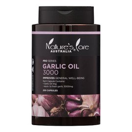 Nature's Care Pro Series Garlic Oil 3000mg Cap X 200