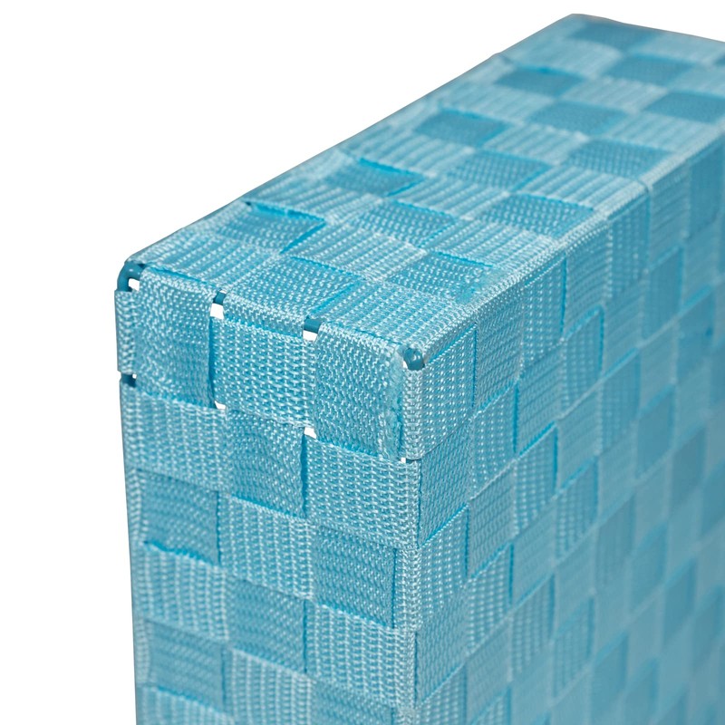 DRULINE Set of 4 Silk Storage Baskets Bathroom Basket Decorative