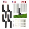 ATCWF 4-Pack 3.74" Fence Repair Kit - 24in Heavy Spikes