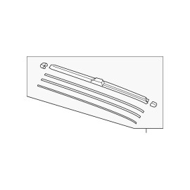 Honda Genuine Honda Wiper Blade 76630-TLA-A02