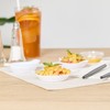 Restaurantware 3.8 x 2.5 Inch Mini Handled Plates 100 Durable