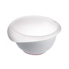 Westmark 3152227W Mixing Bowl Without Lid, 84.5 oz, White/Red