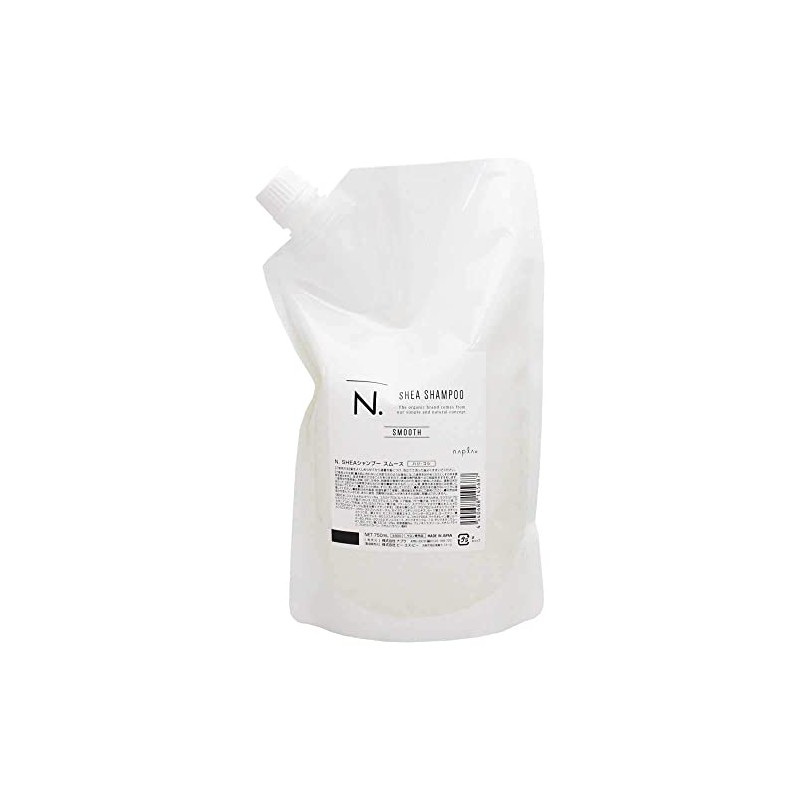 N.SHEA Shampoo Smooth Refill, 25.4 fl oz (750 ml)