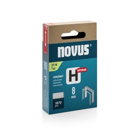Novus Tools 042-0785 Fine Wire Staple H Staple Type 37, Grey, 8 mm