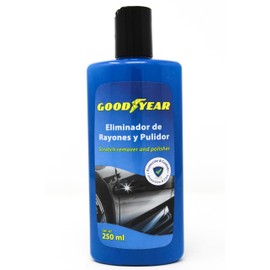Goodyear Eliminador de Rayones y Pulidor 250ml – Restaura Brillo, Ideal para Pintura de Autos, Cuidado Automotriz, Fácil Aplicación