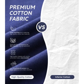 DAVID ARCHY Mens Pajama Pant Pajama Bottom Comfy Jersey Soft Cotton Knit Pajama Lounge Sleep Pants for Men in 2 Pack