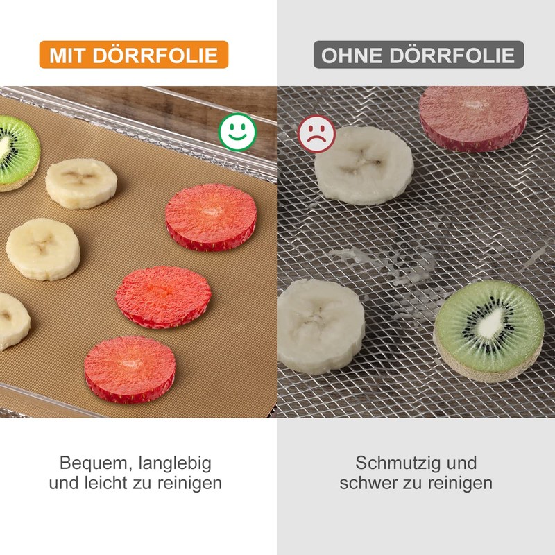 Aieve Dehydrator Film for Fruit Leather Dehydrator Compatible with WMF