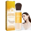 SPF50+Mineral Sunscreen Setting Powder,SPF 50 Mineral Brush Powder,SPF 50 Face