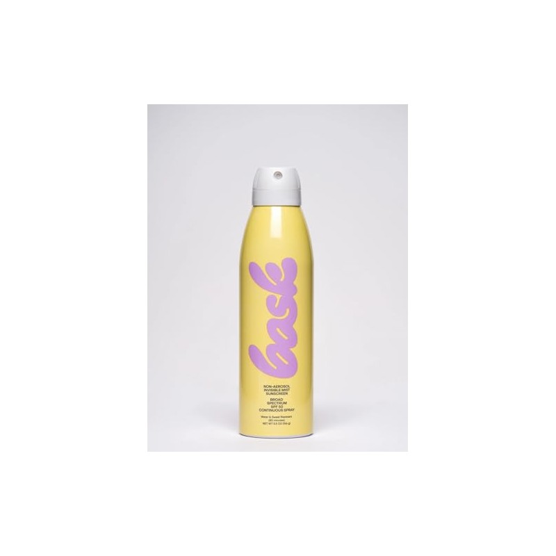 Bask Non-Aerosol Spray Sunscreen White 50 SPF