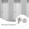 Indicator Door Lock Stainless Steel Vacant Engaged Privacy Indicator Lock