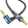 EMK Rectangular 3.5 mm AUX Cable, 3.5 mm TRS Additional