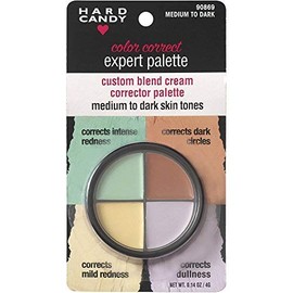 Hard Candy Custom Blend Cream Corrector Palette, Medium to Dark