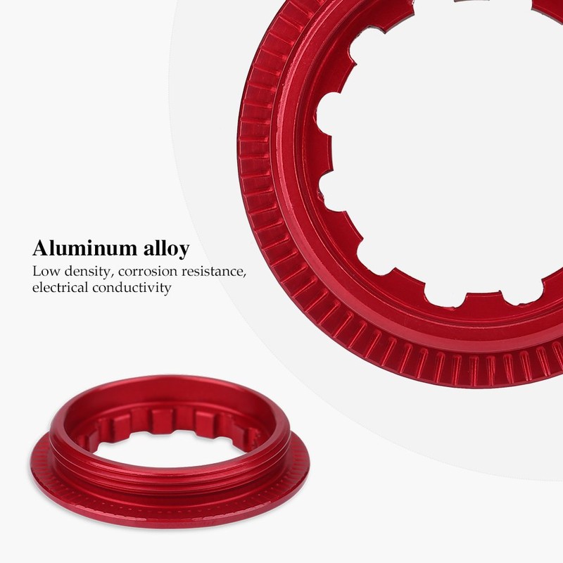 VGEBY Cassette Lockring, Cassette Lock Ring for 7-11 Speed Mountain