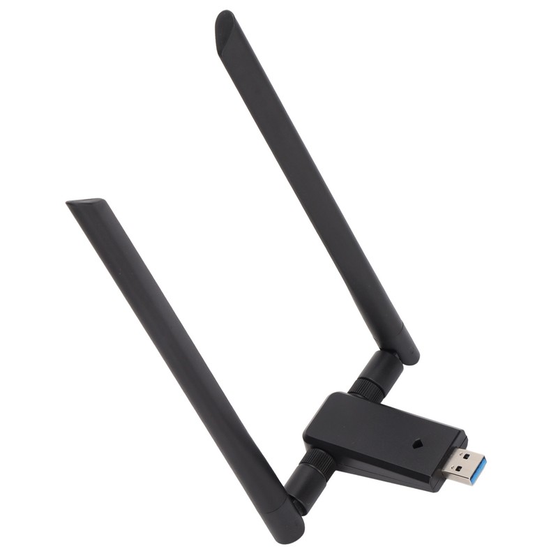 WiFi Adapter Dual 5Dbi Antenna 802.11ac 5G 2.4G USB3.0 1200Mbps