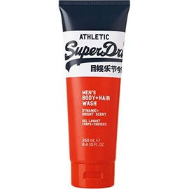 Superdry Athletic Men's Body + Hair Wash, 250 ml