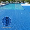 GHYKL 16 Pcs Interlocking Pool Drainage Mats, 10.3" x 10.3"