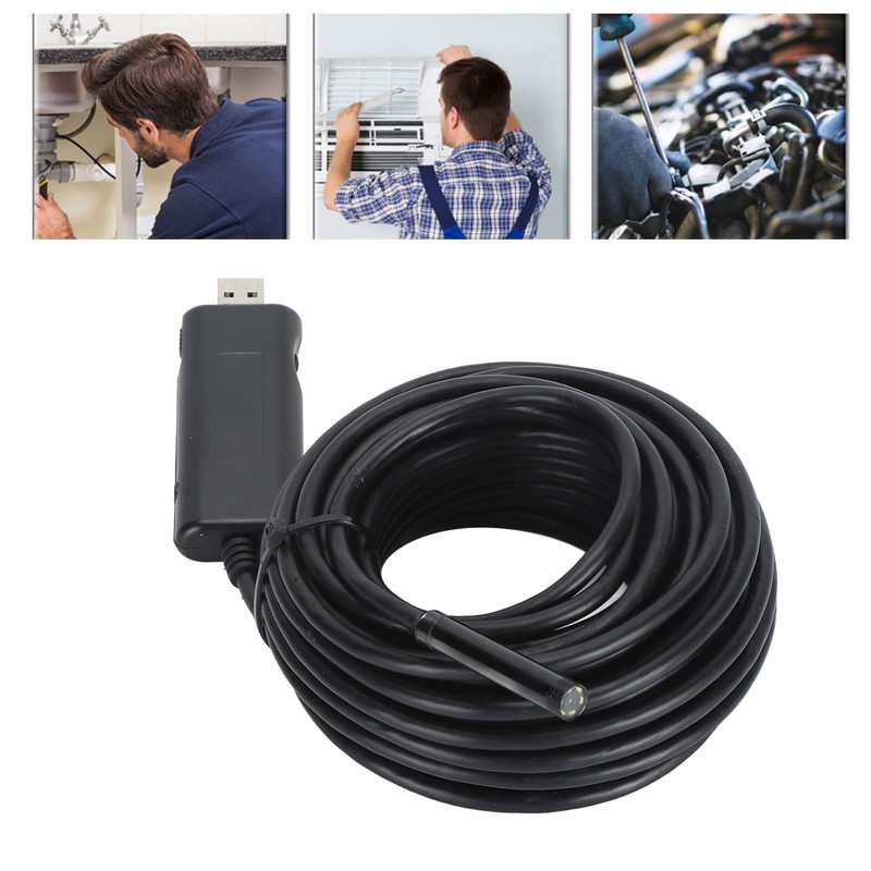 WiFi Borescope 720P IP67 Waterproof Inspection Camera Wireless Endoscope with