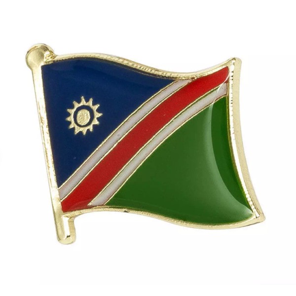 PatchesOhoul Namibia Flag Lapel Pin - 5/8" x 5/8"