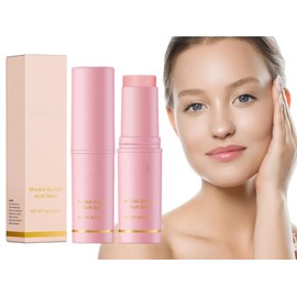 Multifunktionale Feuchtigkeitscreme,Wrinkle Bounce Multi Balm Facial Moisturizer,2pcs Wrinkle Bounce Moisturizing Multi Balm Stick,Collagen Peptides Firming Serum Stick