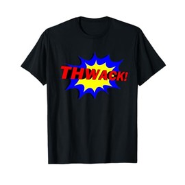 Bang Boom Pow Wham Comic Bubbles T-Shirt