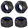 1/4-20 Lock Nut, Nylon Insert Hex Locknuts Locking Hex Nuts,