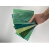 Unicoshape 12 Sheets Stained Glass Pack, 6" X 4" Cathedral