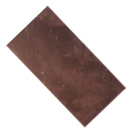 Fudeshe Pure Copper Sheet,DIY 100x50mm T2 Copper Discs Durable Blanks Metal Sheets for Crafts, Electrical Repairs, Industry(2x50x100mm)