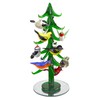 Red Carpet Studios Miniature Glass Christmas Tree with 9 Bird