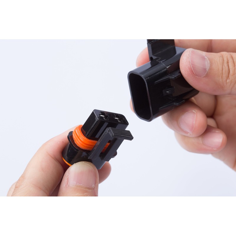 amon waterproof flat type tube fuse holder, 12 VDC 200W/24