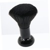 Gatuida Black Hair Cleaning Brush Portable Barber Neck Duster for