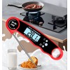 LCD Meat Thermometer Waterproof Digital Instant Read Meat Thermometer for