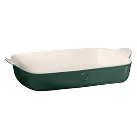 Emile Henry 17.75" x 11" / 5qt Extra Large Rectangular Baker - Modern Classics Collection |Evergreen