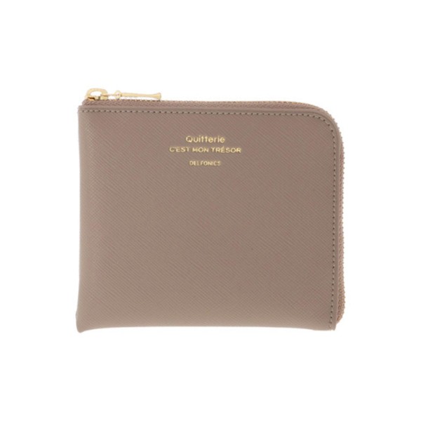 Delphonics Kitori Half-Zip Case, beige, (greige), Zipper closure