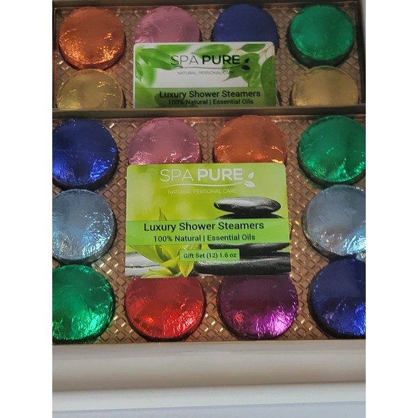 Spa Pure Shower Tablet Aromatherapy: 2 Gift Sets Made in