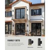 Ken & Ricky Outdoor Sconce Lights Exterior, Black Outdoor Wall