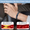 Vicmag Men Magnetic Titanium Steel Magnet Ultra Strength Double Row