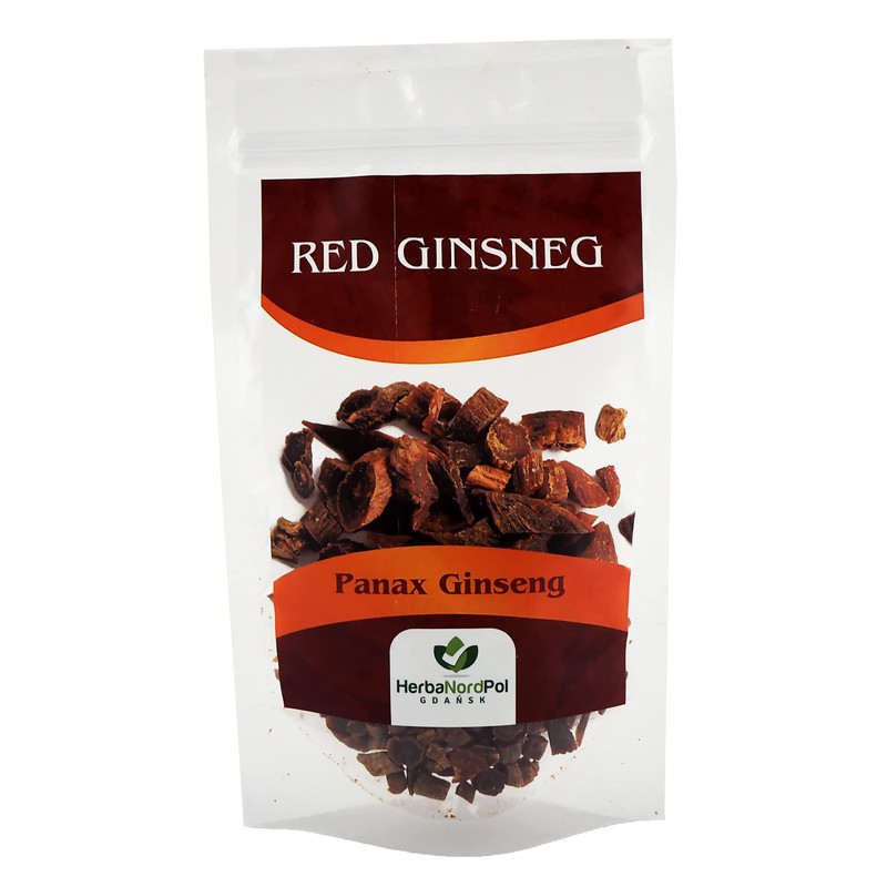 HerbaNordPol Red Ginseng Root, Korean Sliced (100)