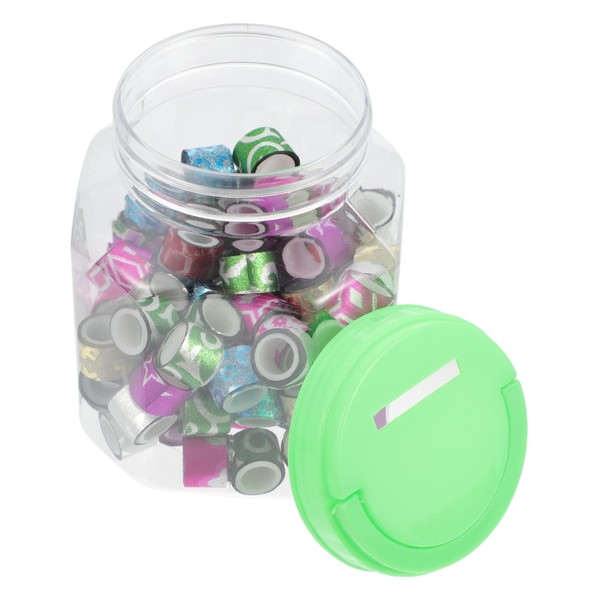 Operitacx 90Stücke Farbenfrohes Glitzer Klebeband Dekoratives Papierband für DIY Scrapbooking