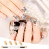 Nail Art Sponge Brush Applicator with 4 Pieces Replacement Head,