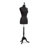 SSWBasics Dressmaker Forms - Female Jersey Forms - Black -