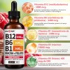 Mvpcare Vitamina B12 Gotas Líquidas Complejo Sublingual Contiene Nicotinamida Ácido