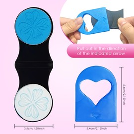 Hair Chalk for Girls Set, Portable Non-Sticky Temporary Hair Colour, Temporary Hair Dye Pens, Washable, Ideal for Easter Gifts, Children, Christmas, Birthday Party