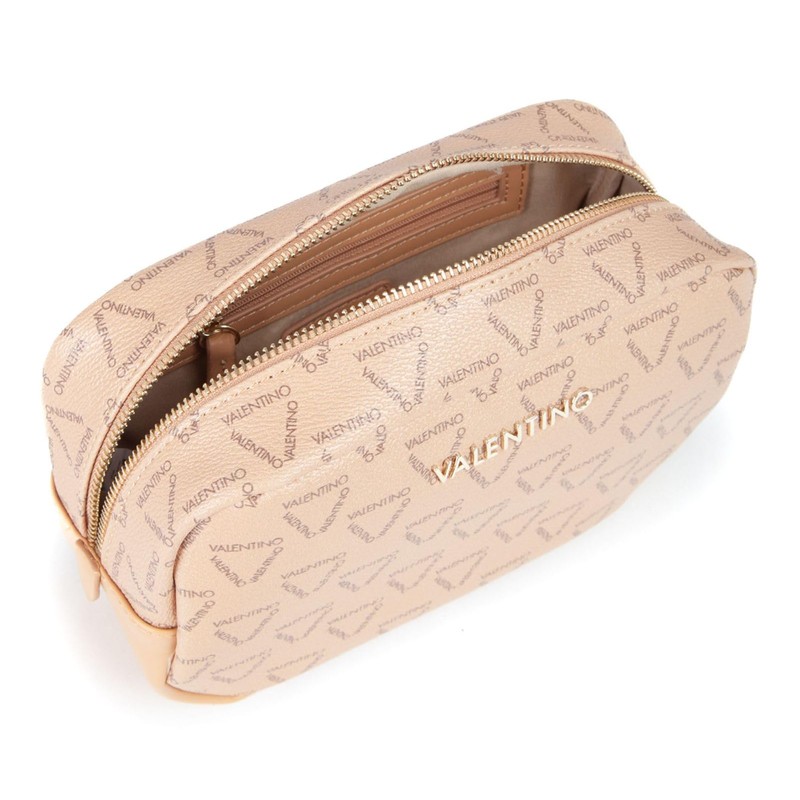 VALENTINO Lady Re Soft Cosmetic Case Beige/Multicolor