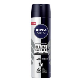 Desodorante Nivea Men Black & White Invisible Power Original antimanchas de 150 ml