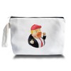 ARPTCN Funny duck Trump Makeup Bag - trump merchandise,trump gifts,Trump Themed Gifts for Girls Mom Women,duck gifts for duck lovers