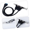CIYODO USB to Dual USB Pci Slot Hub Adapter Expansion