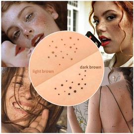 Freckle Pen - Freckle Makeup Pen/ Waterproof Soft Dot Sopt Pen for Natural Effortless Sunkissed Makeup (Light Brown)