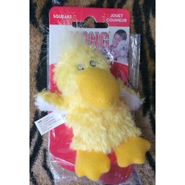 KONG Dog Dr Noyes Yellow Duck Pet Toy Xsmall Mini Each