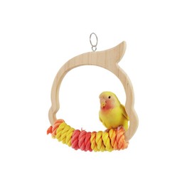Dsadrwq 1 Pcs Bird Swing Parrot Swing Bird Perches Bird Swing Toys Bird Playground Bird Cage Accessories for All Birds